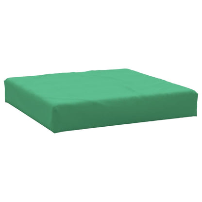 Coussins de palette lot de 3 vert tissu oxford