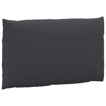 Coussins de palette lot de 3 noir tissu oxford