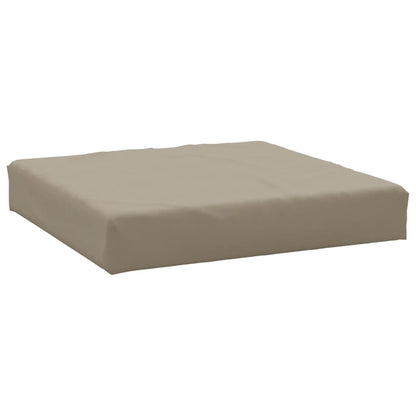 Coussins de palette lot de 3 taupe tissu oxford