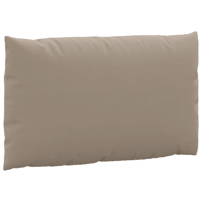 Coussins de palette lot de 3 taupe tissu oxford