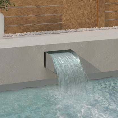 Cascade avec LED 30x34x14 cm Acier inoxydable 304