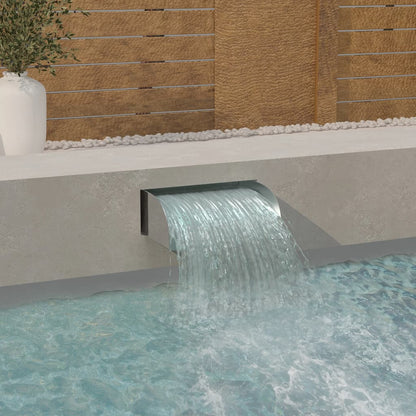 Cascade avec LED 45x34x14 cm Acier inoxydable 304