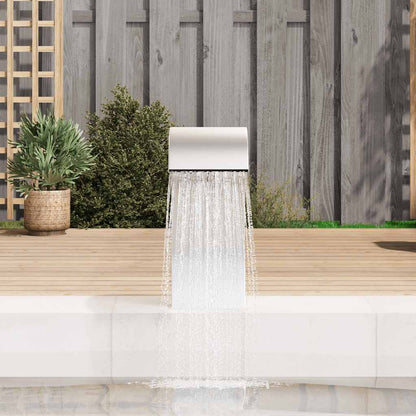 Fontaine de piscine 22x60x70 cm acier inoxydable 304