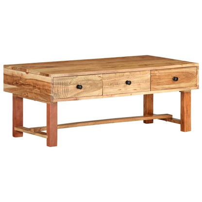 Table basse 100x50x40 cm Bois d'acacia massif