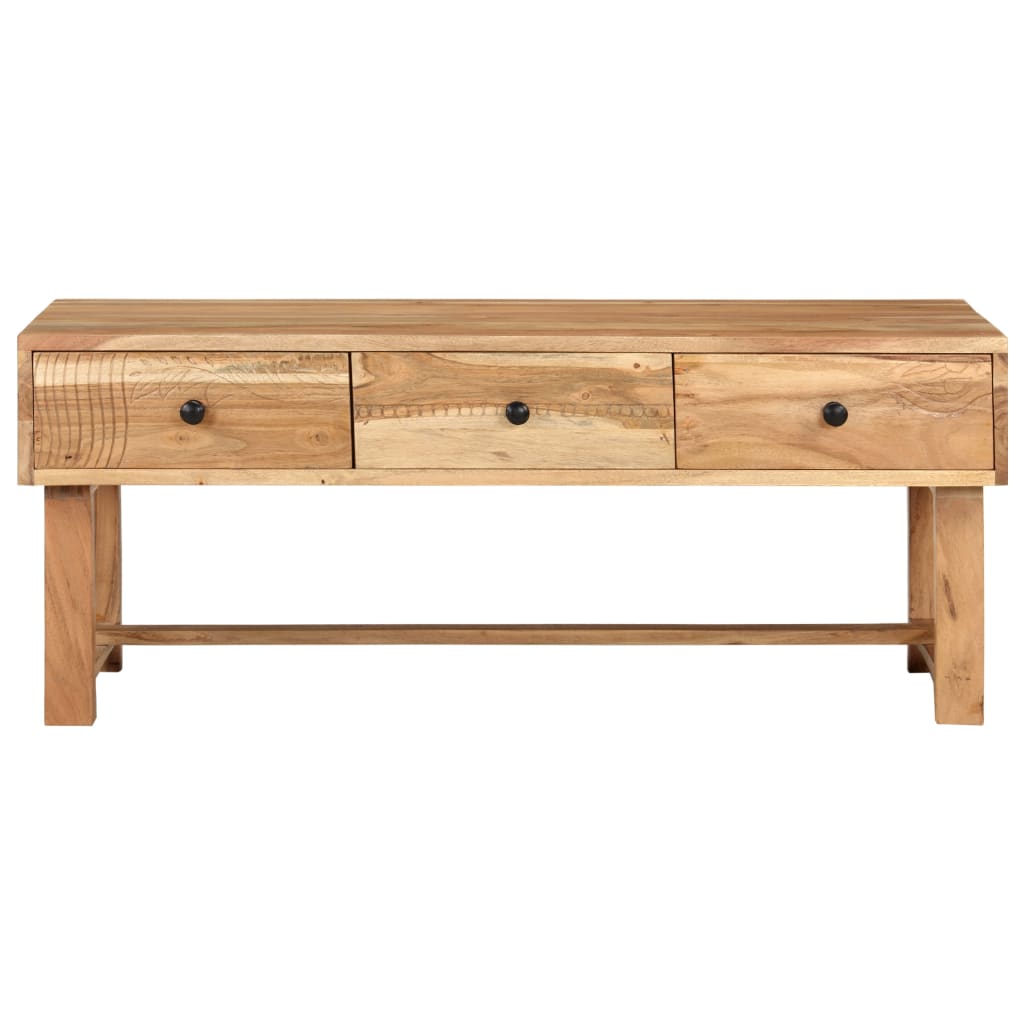 Table basse 100x50x40 cm Bois d'acacia massif