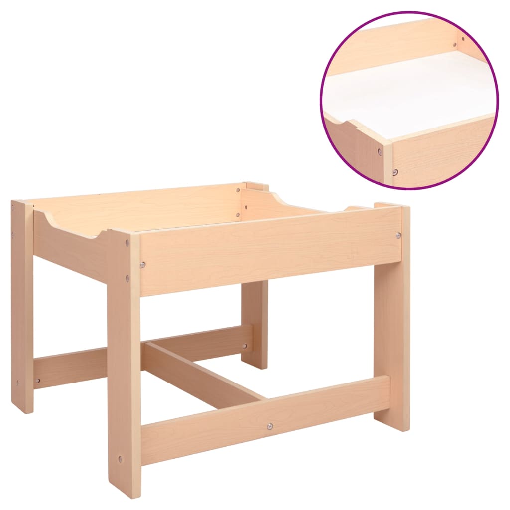 Table pour enfants avec 2 chaises MDF