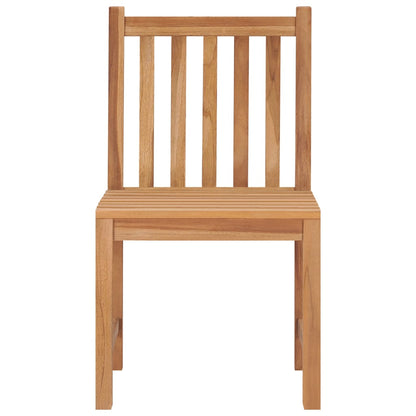 Chaises de jardin lot de 2 Bois de teck solide