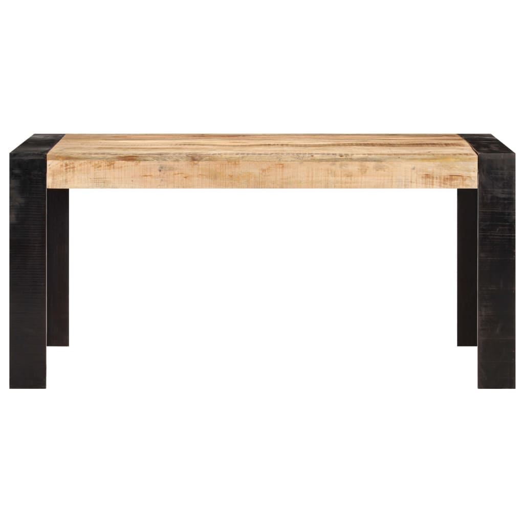 Table de salle à manger 160x80x76 cm Bois de manguier solide