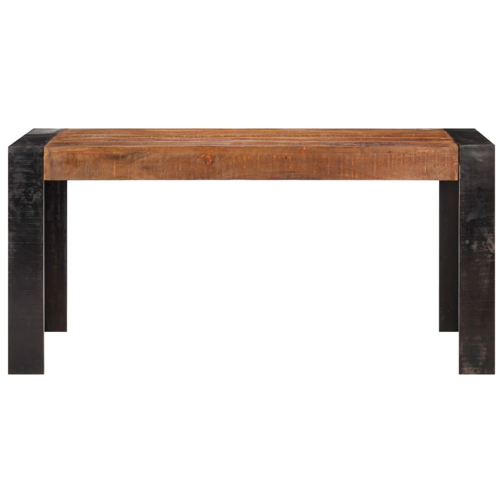 Table de salle à manger 160x80x76 cm Bois de manguier solide