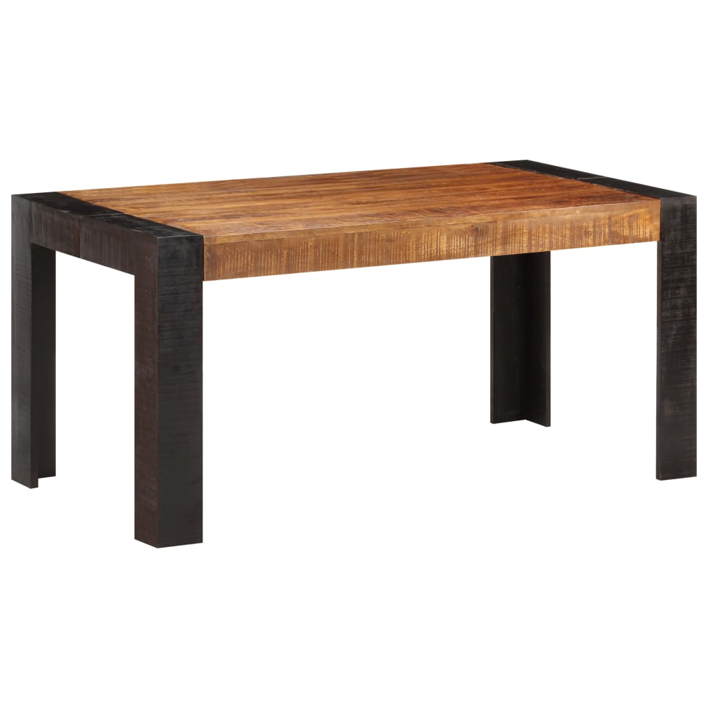 Table de salle à manger 160x80x76 cm Bois de manguier solide