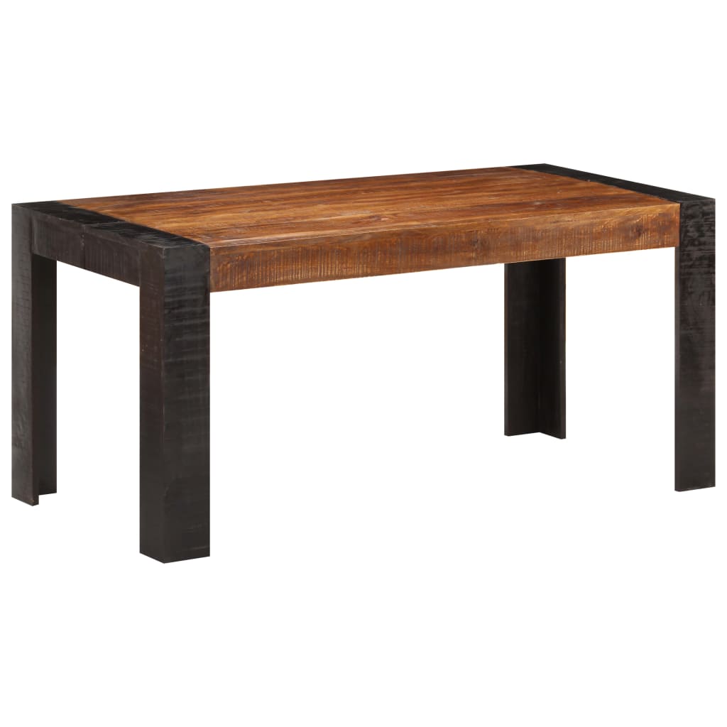 Table de salle à manger 160x80x76 cm Bois de manguier solide