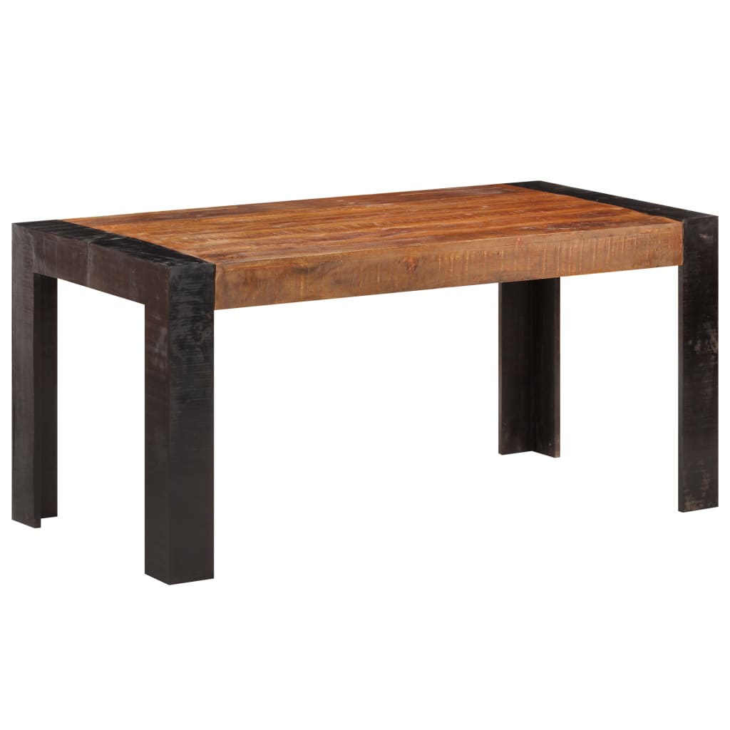 Table de salle à manger 160x80x76 cm Bois de manguier solide