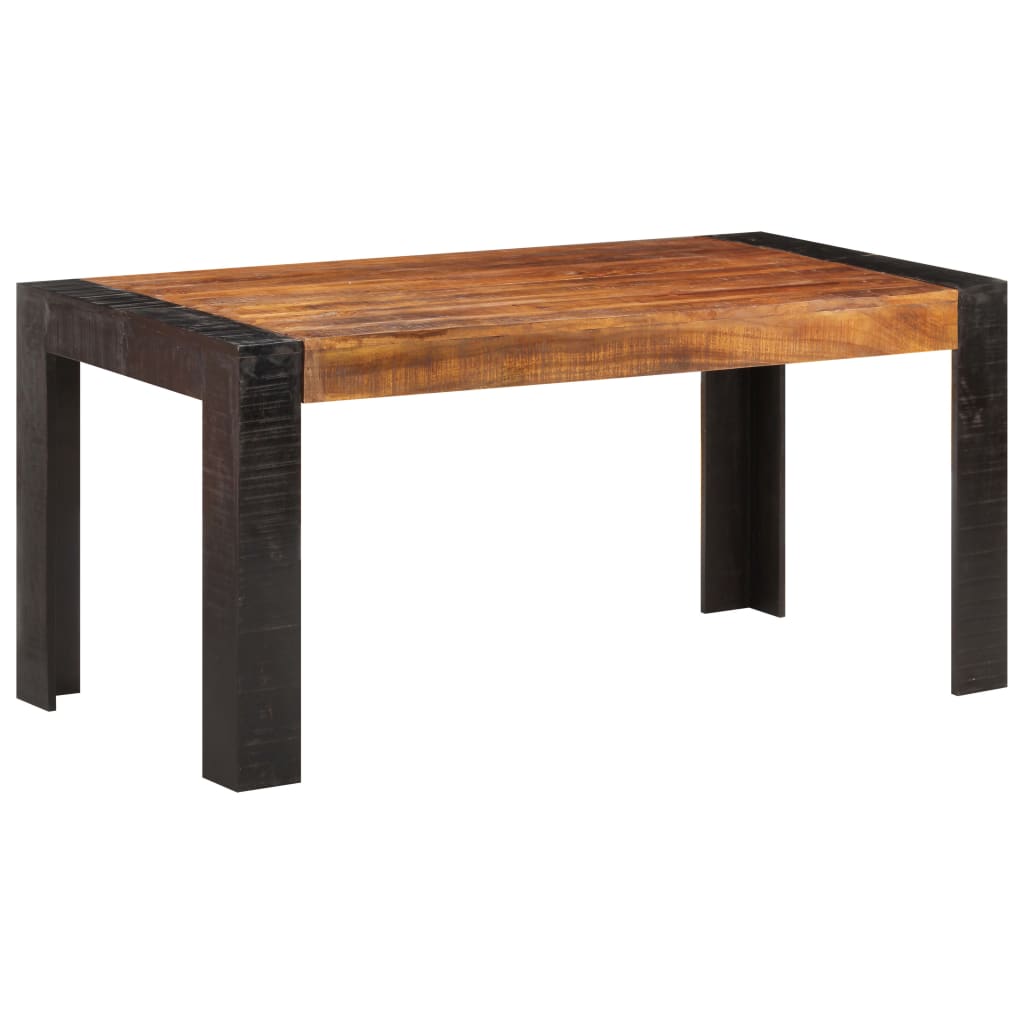 Table de salle à manger 160x80x76 cm Bois de manguier solide