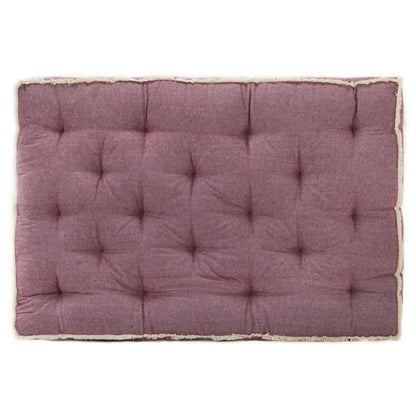 Coussin de canapé palette Rouge bordeaux 120x80x10 cm