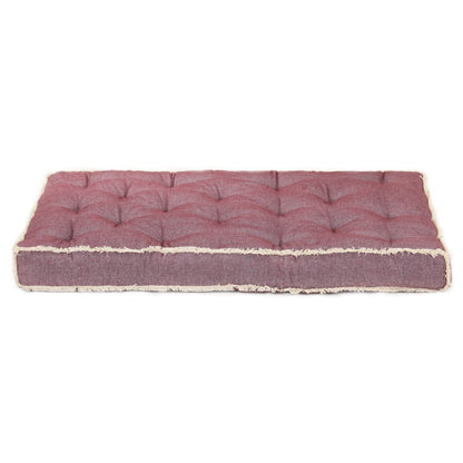 Coussin de canapé palette Rouge bordeaux 120x80x10 cm