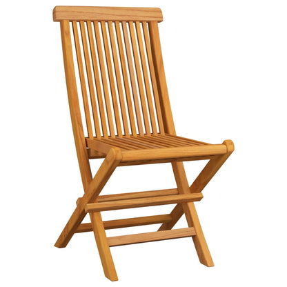 Chaises de jardin et coussins bleu clair lot de 6 Bois de teck