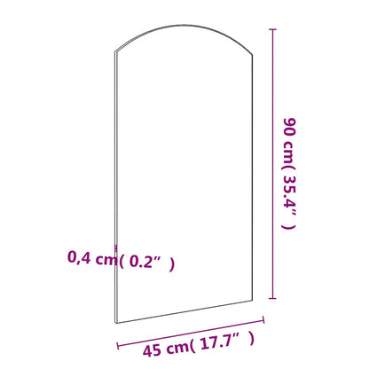 Miroir 90x45 cm Verre