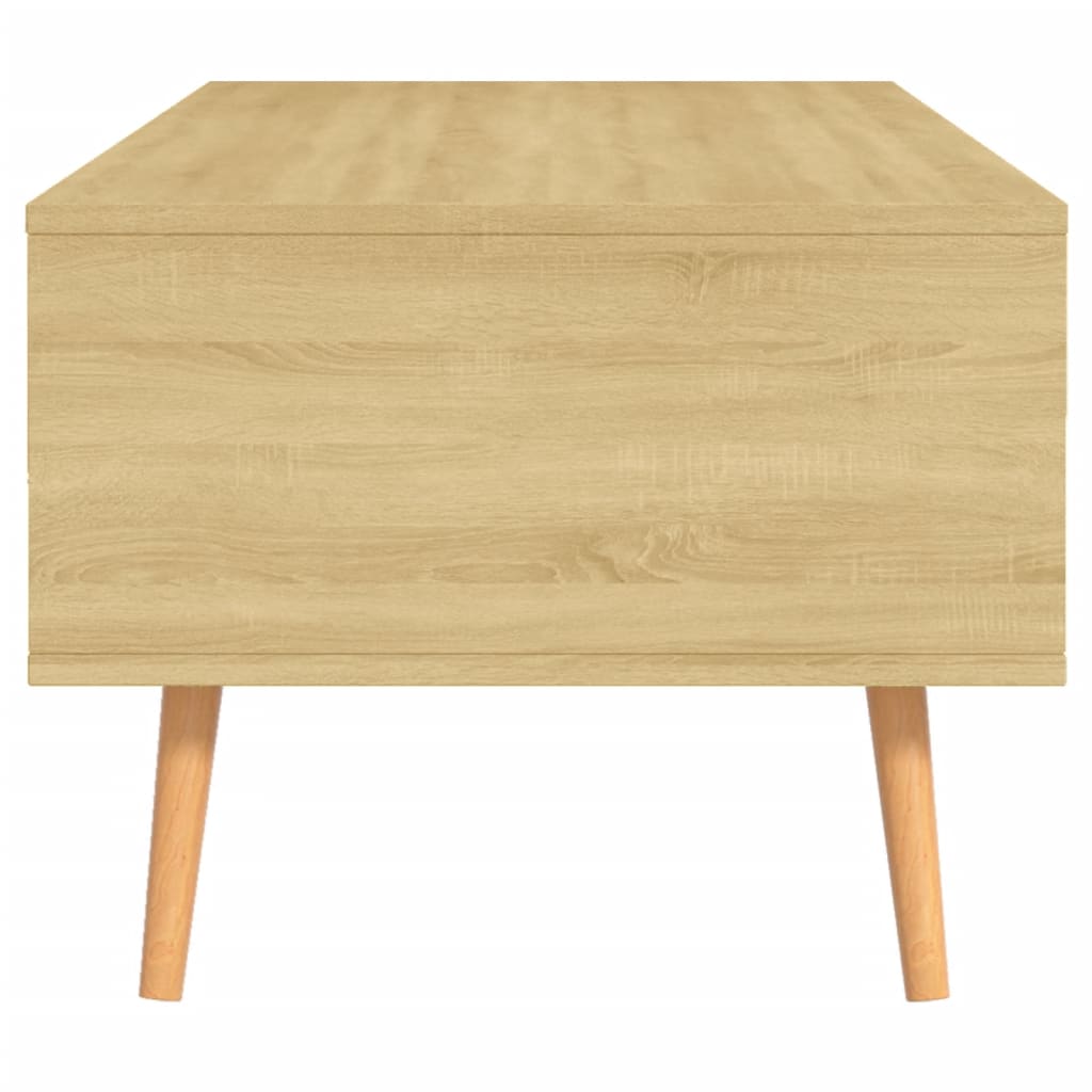 Table basse Chêne Sonoma 100x49,5x43 cm Bois d'ingénierie