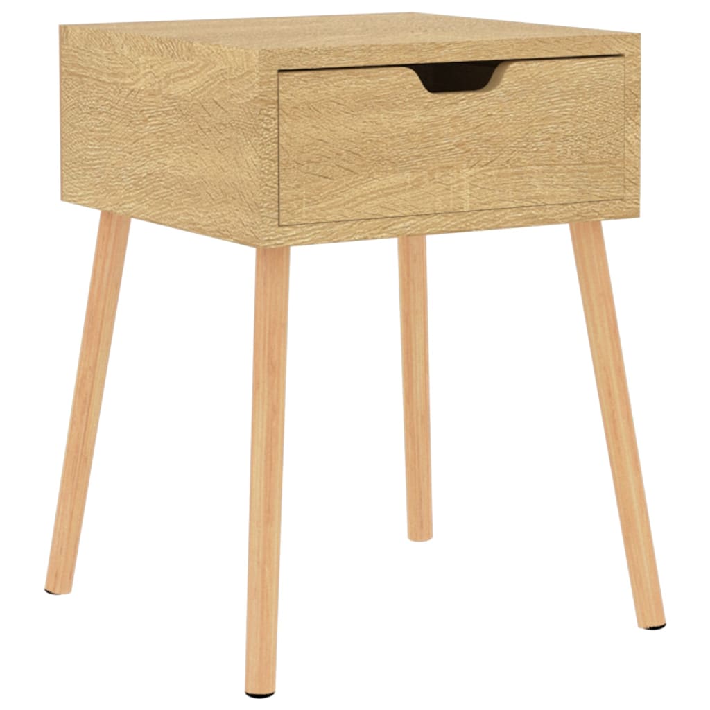 Table de chevet Chêne sonoma 40x40x56 cm Bois d'ingénierie