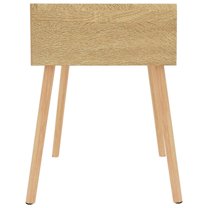 Tables de chevet 2 pcs Chêne sonoma 40x40x56 cm Bois ingénierie