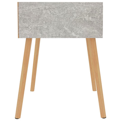 Tables de chevet 2 pcs Gris béton 40x40x56 cm Bois d'ingénierie