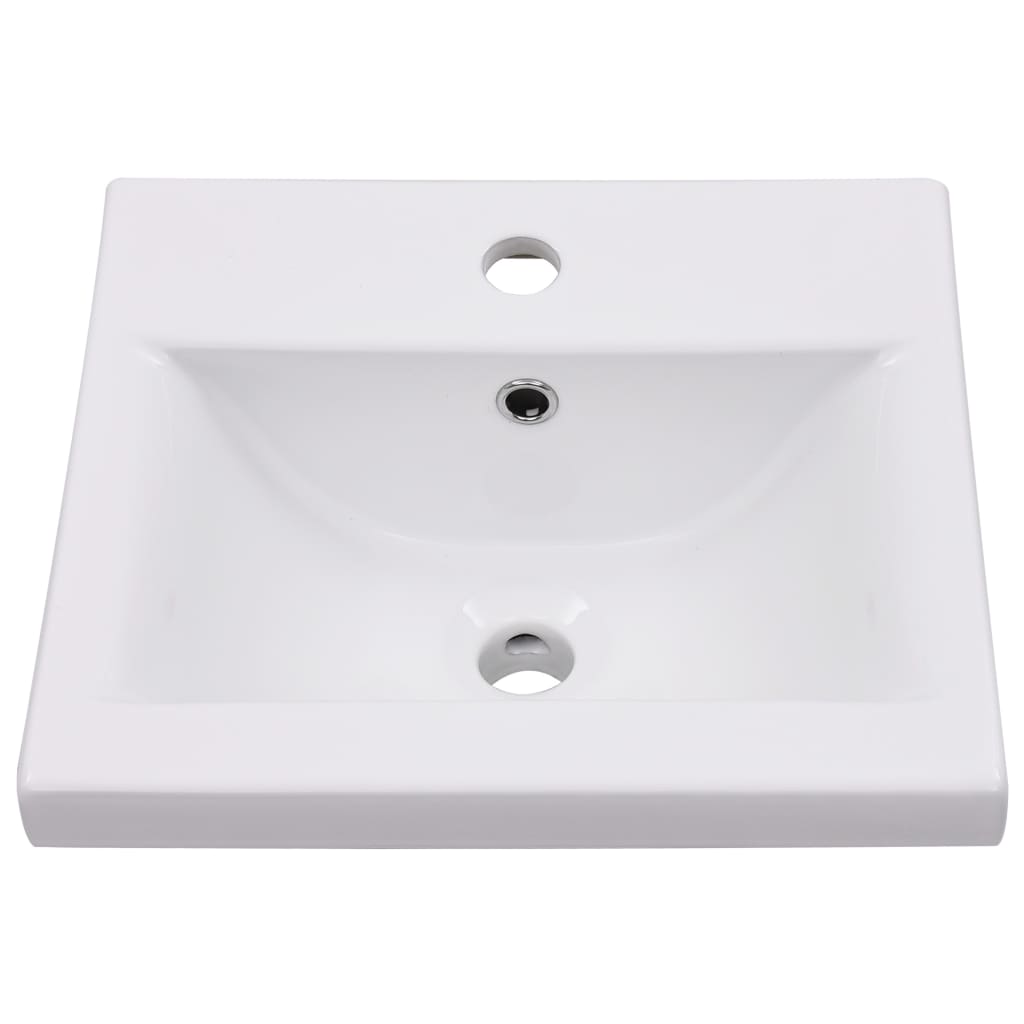 Ensemble de meubles de salle de bain Blanc Aggloméré