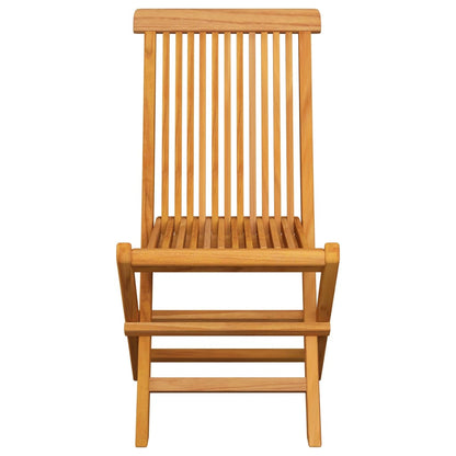 Chaises de jardin pliables lot de 8 Bois de teck massif