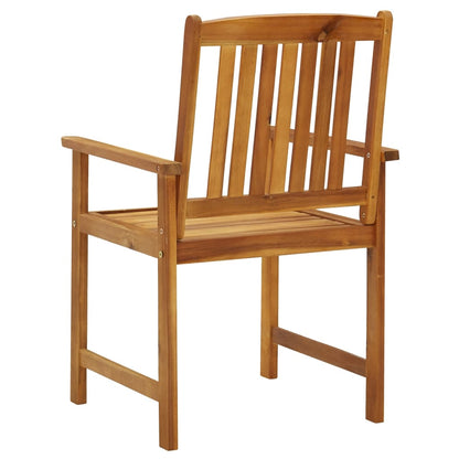 Chaises de jardin lot de 6 Bois d'acacia massif