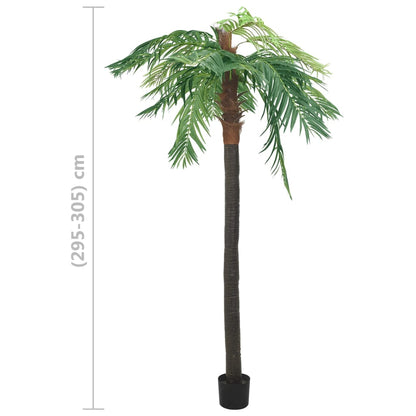 Palmier Phoenix artificiel avec pot 305 cm Vert