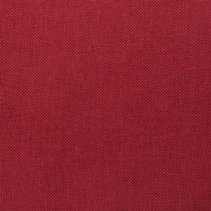 Tabourets de bar lot de 2 rouge bordeaux tissu