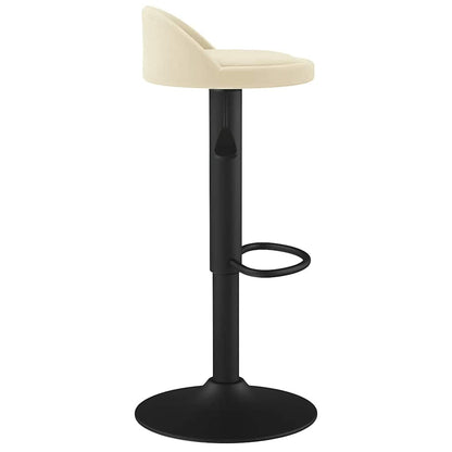 Tabouret de bar Crème Velours