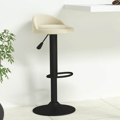 Tabouret de bar Crème Velours