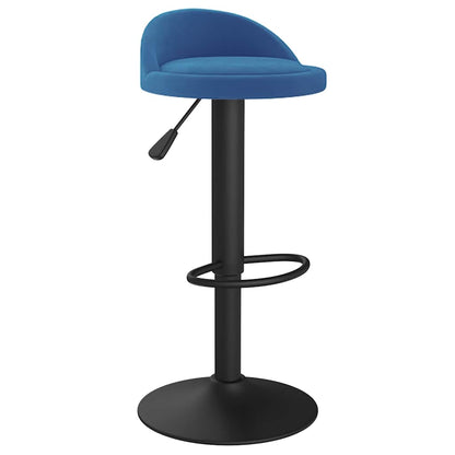 Tabouret de bar Bleu Velours