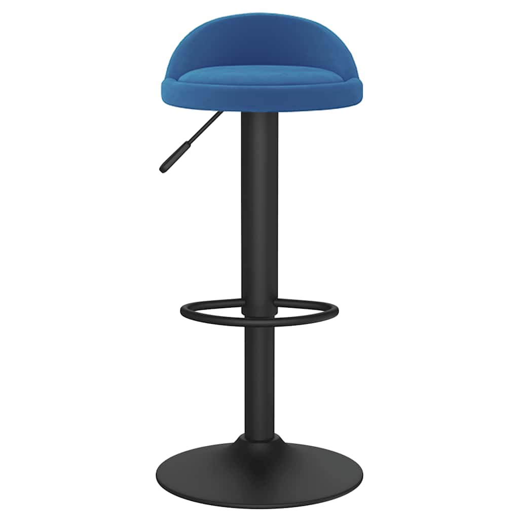 Tabouret de bar Bleu Velours