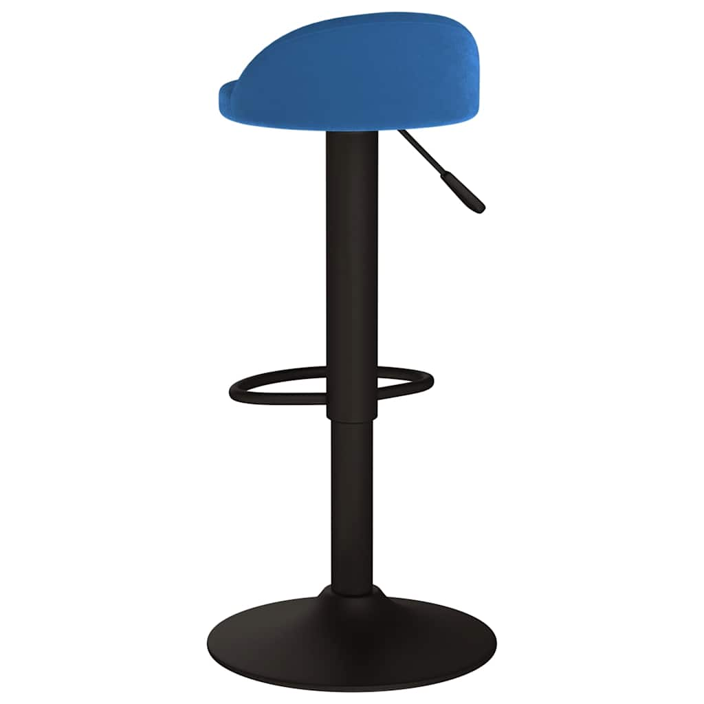 Tabouret de bar Bleu Velours