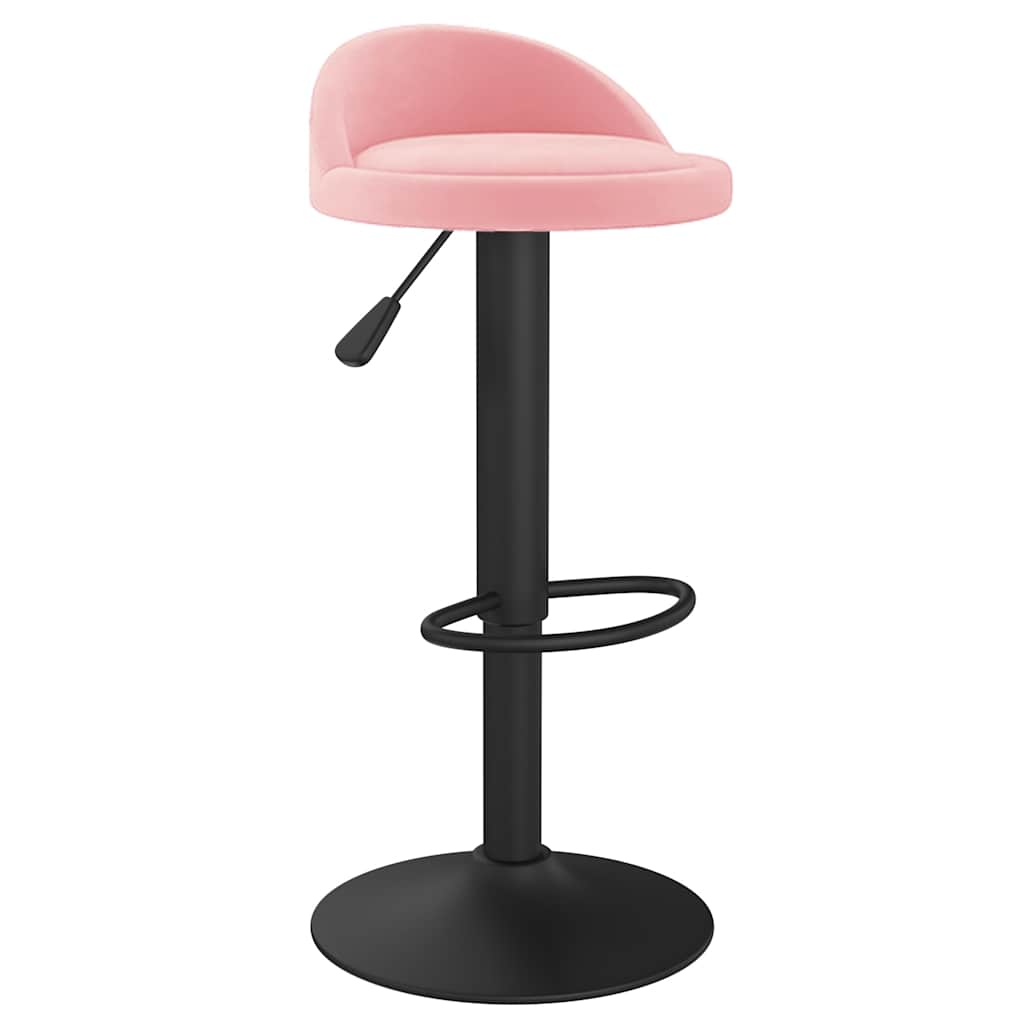 Tabouret de bar Rose Velours