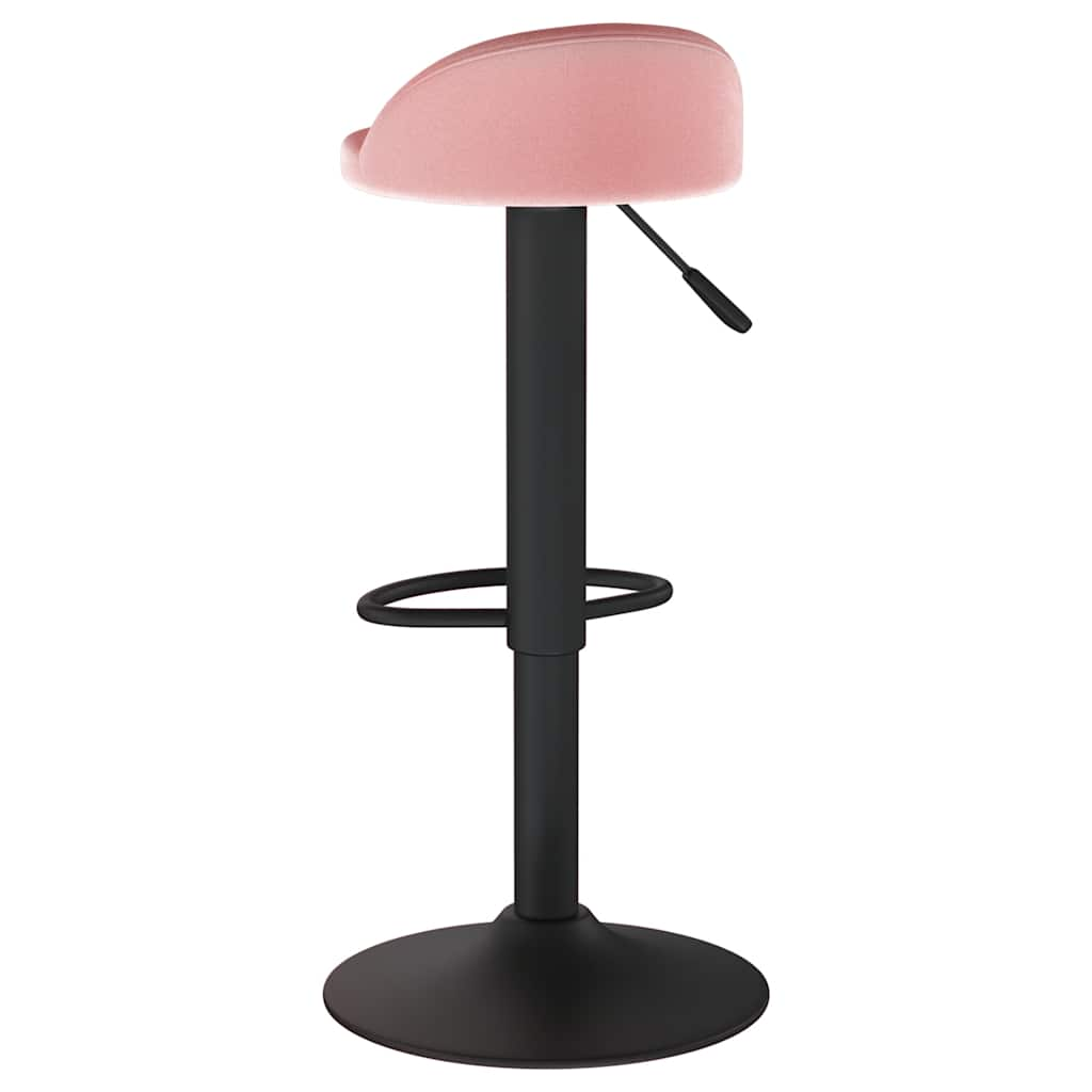 Tabouret de bar Rose Velours