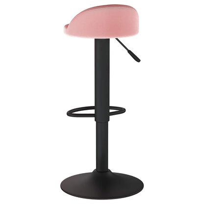 Tabouret de bar Rose Velours