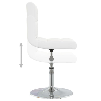 Tabouret de bar Blanc Similicuir