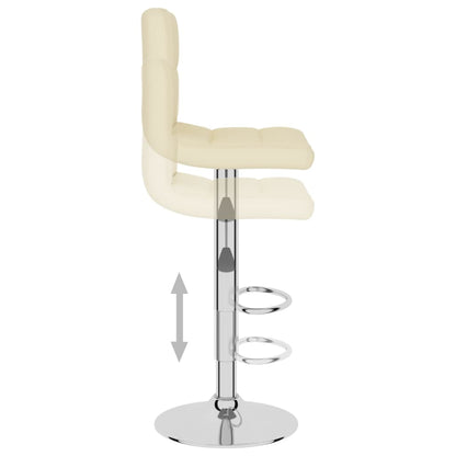 Tabouret de bar Crème Tissu