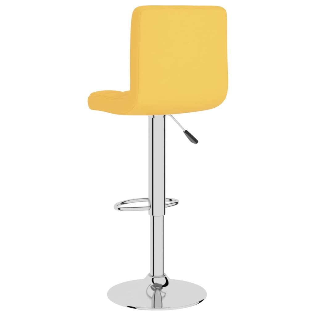 Tabouret de bar Jaune moutarde Tissu