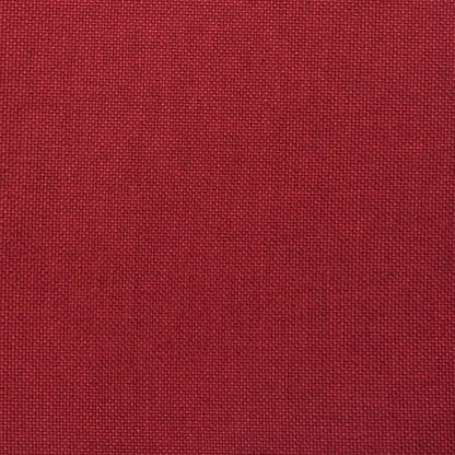 Tabourets de bar lot de 2 rouge bordeaux tissu