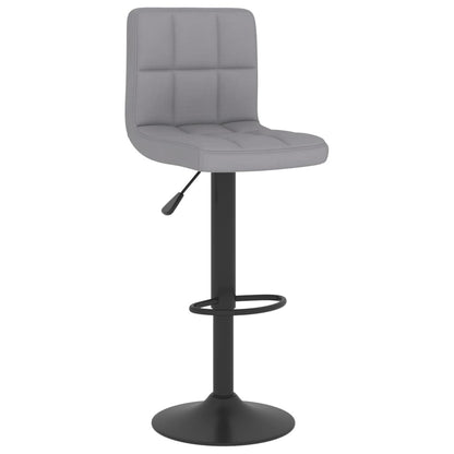 Tabouret de bar Gris clair Tissu