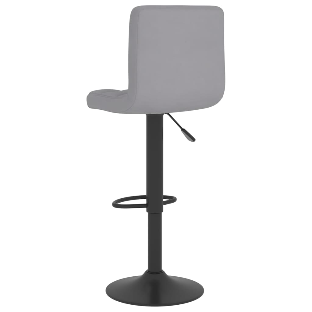 Tabouret de bar Gris clair Tissu