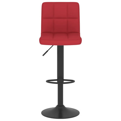 Tabouret de bar Rouge bordeaux Tissu