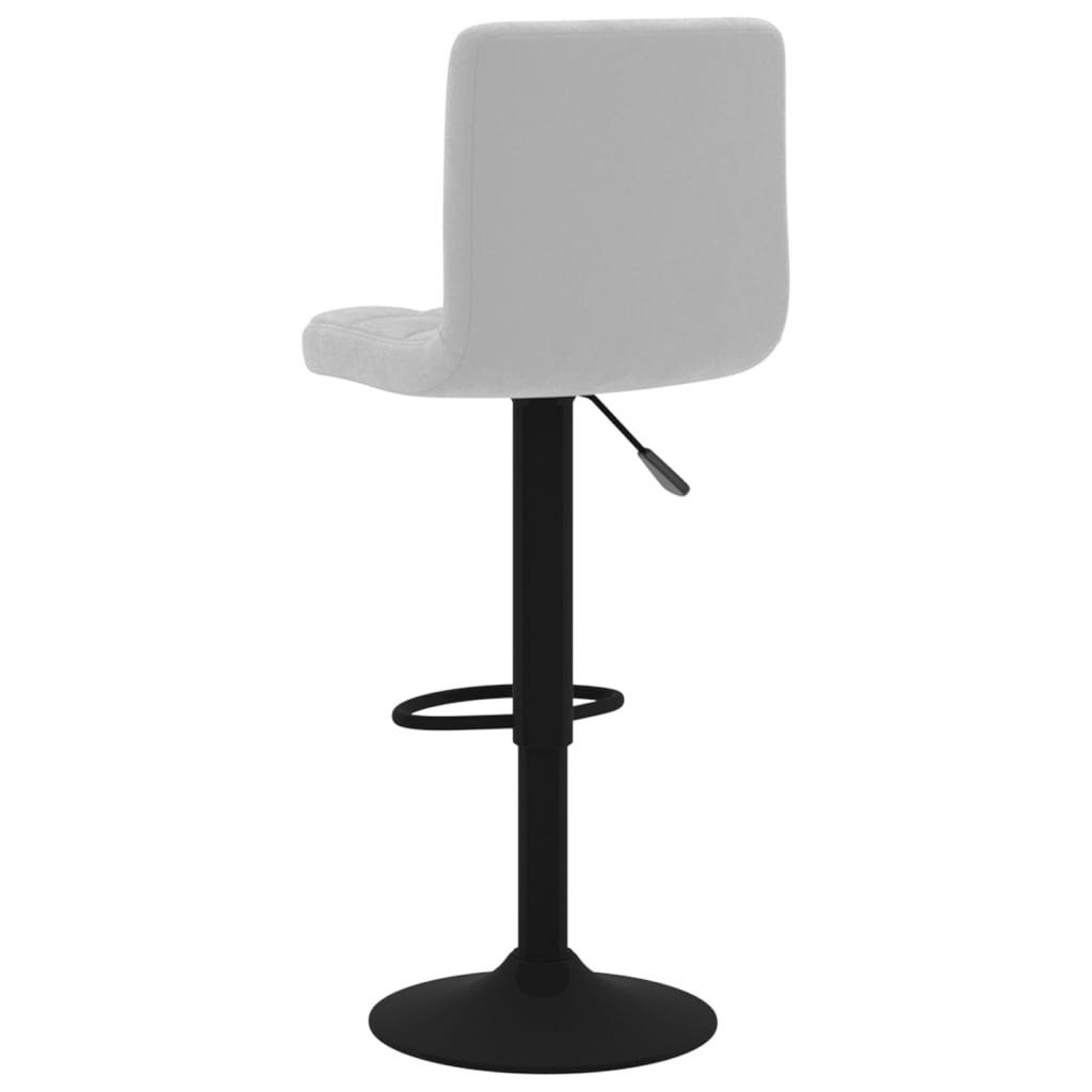 Tabouret de bar Gris clair Velours