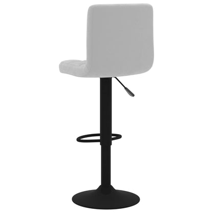 Tabouret de bar Gris clair Velours