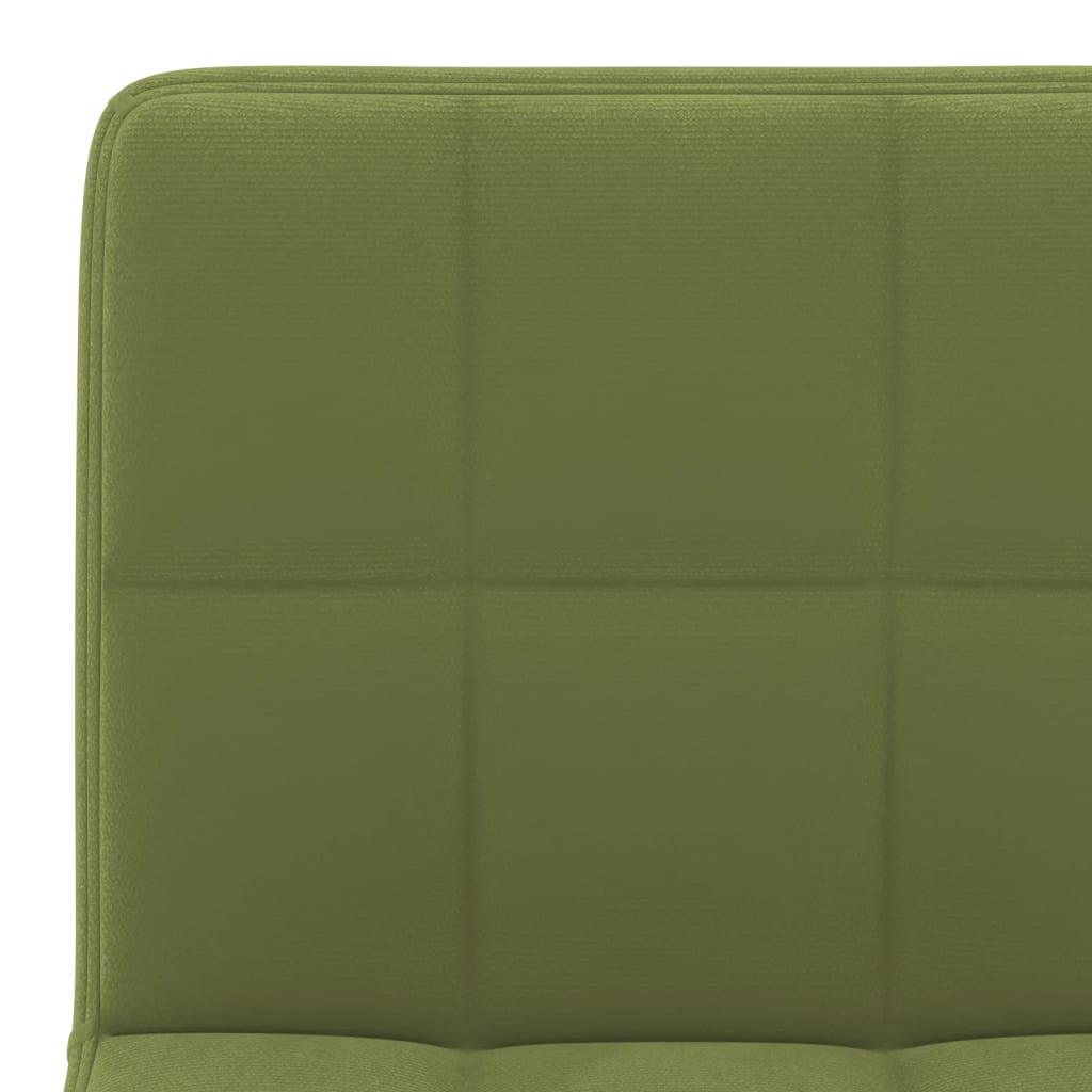 Tabouret de bar Vert clair Velours