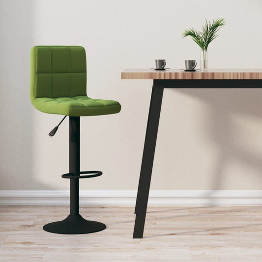 Tabouret de bar Vert clair Velours