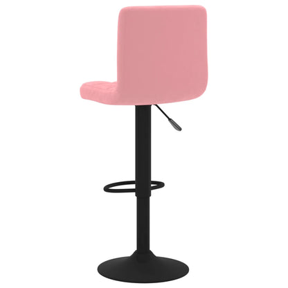 Tabouret de bar Rose Velours